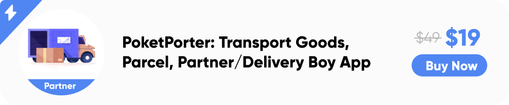 PoketPorter: Transport Goods, Parcel, Packers Movers, Logistics & Courier Delivery App Full Solution - 2