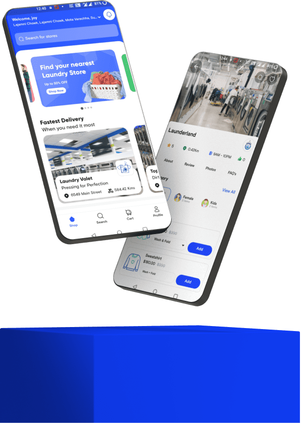 Leading Multi-Vendor Laundry Booking App