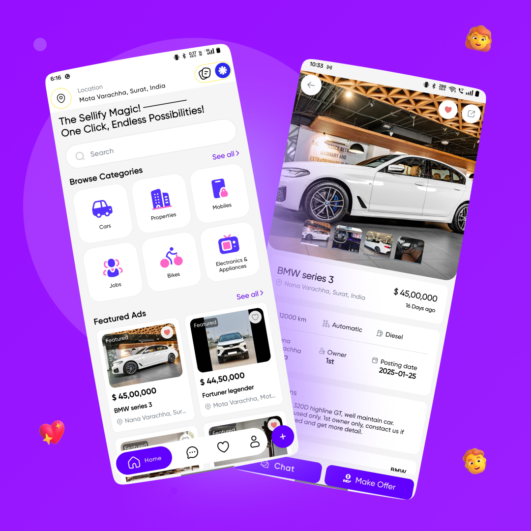 Classified ads app solution by CSCODETECH