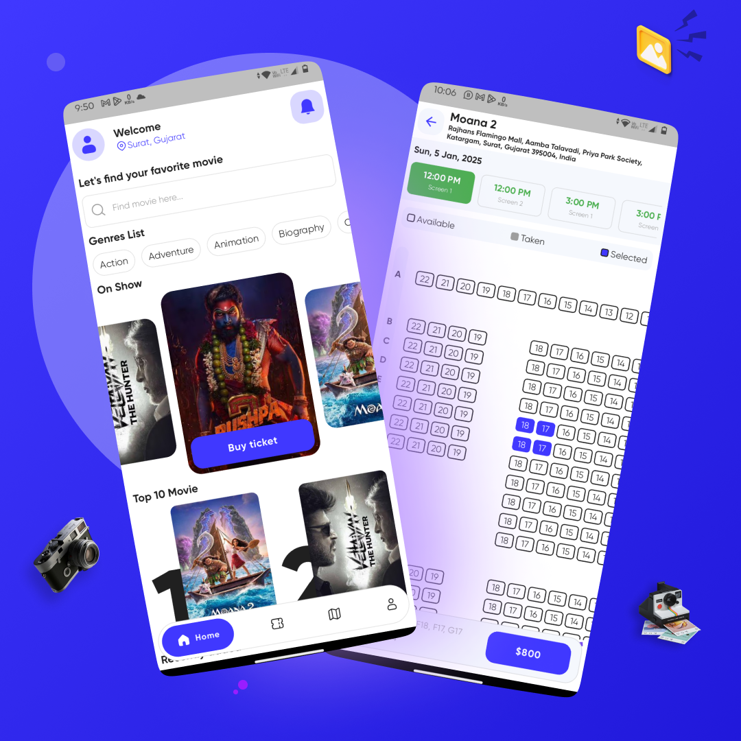 Movie Ticket Booking App
