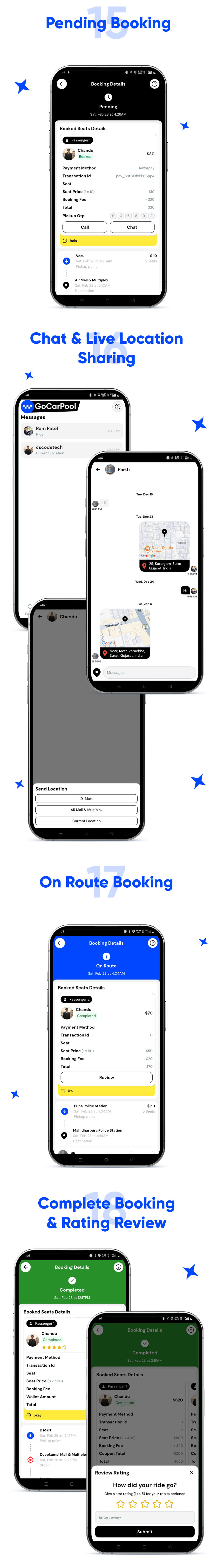 GoCarPool – Ride Sharing & Carpooling Platform | Complete Booking Solution & Trip Management System - 7