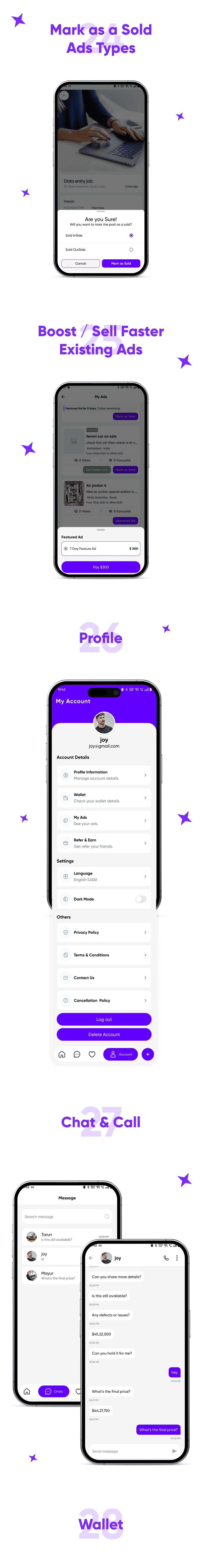 Sellify - Classified Ads App - Buy & Sell App - Classified Ads Listing Full Solution